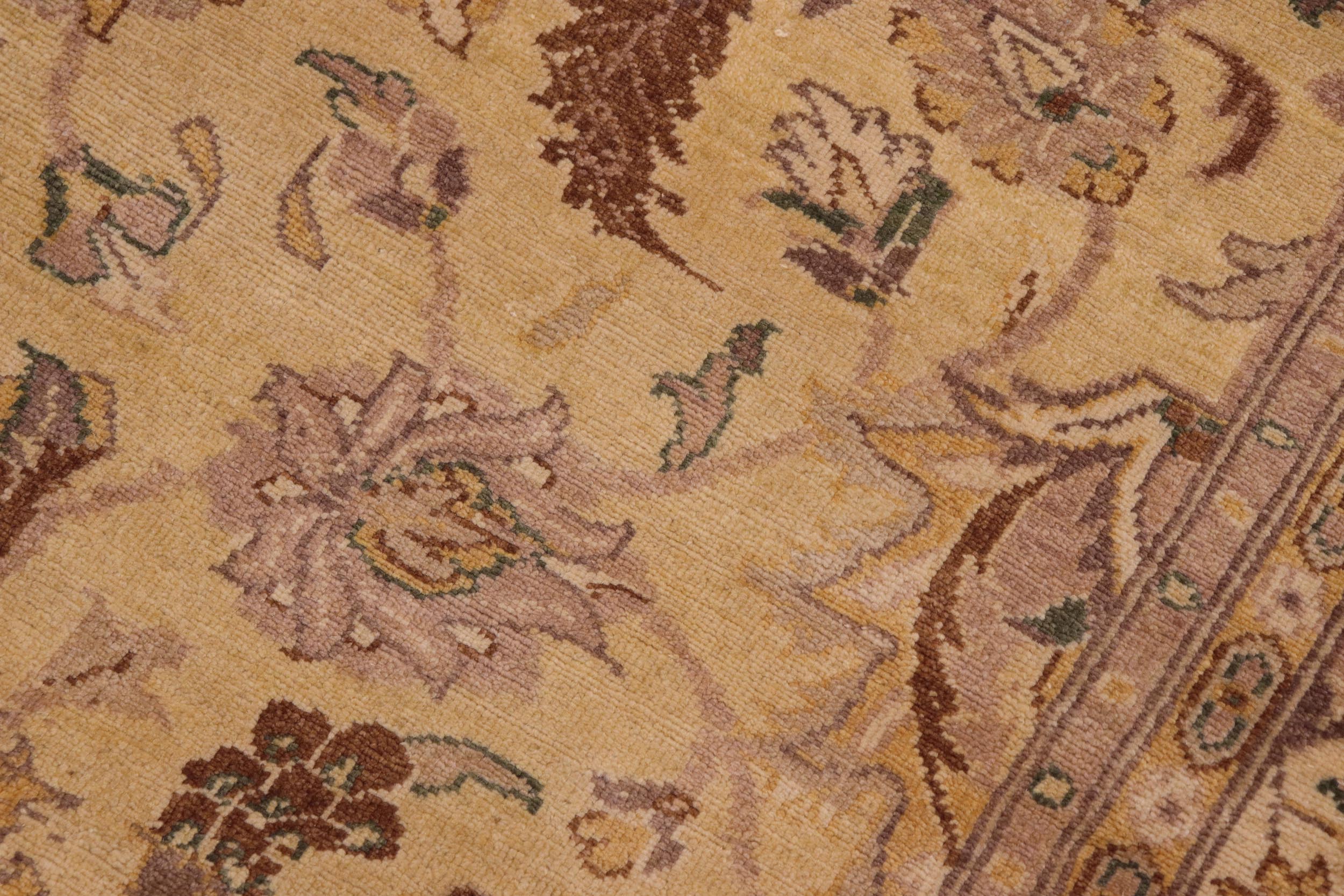handmade Traditional Kafkaz Tan Beige Hand Knotted RECTANGLE 100% WOOL area rug 8x10