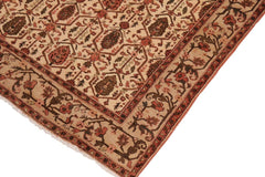 handmade Transitional Kafkaz Beige Taupe Hand Knotted RECTANGLE 100% WOOL area rug 8 x 10