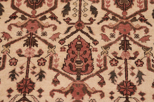 handmade Transitional Kafkaz Beige Taupe Hand Knotted RECTANGLE 100% WOOL area rug 8' x 10'
