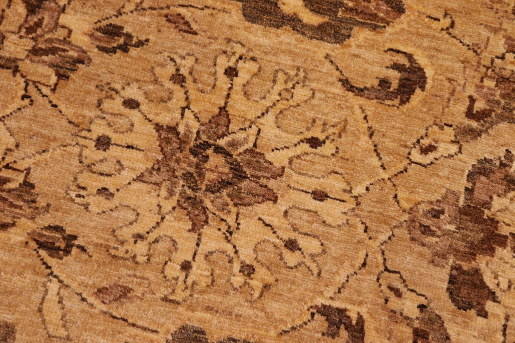 handmade Traditional Kafkaz Gray Tan Hand Knotted RECTANGLE 100% WOOL area rug 8 x 10