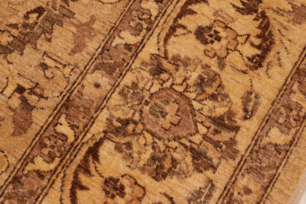 handmade Traditional Kafkaz Gray Tan Hand Knotted RECTANGLE 100% WOOL area rug 8 x 10