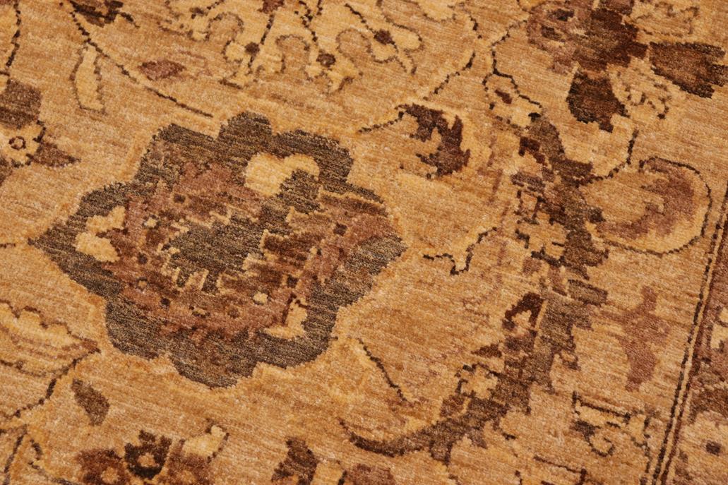 handmade Traditional Kafkaz Gray Tan Hand Knotted RECTANGLE 100% WOOL area rug 8 x 10