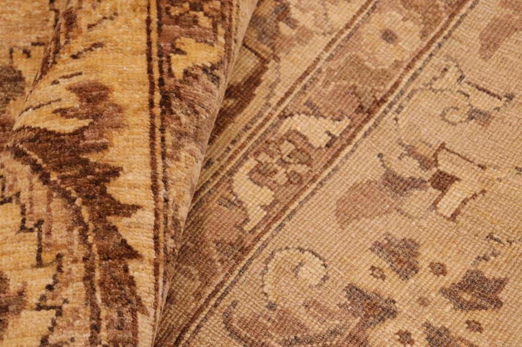 handmade Traditional Kafkaz Gray Tan Hand Knotted RECTANGLE 100% WOOL area rug 8 x 10