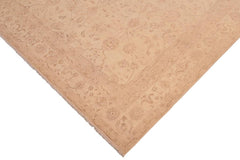 handmade Traditional Kafkaz Beige Lt. Brown Hand Knotted RECTANGLE 100% WOOL area rug 8 x 10