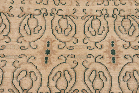 handmade Transitional Kafkaz Beige Lt. Brown Hand Knotted RECTANGLE 100% WOOL area rug 8' x 10'