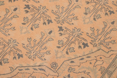 handmade Transitional Kafkaz Beige Charcoal Hand Knotted RECTANGLE 100% WOOL area rug 8x10