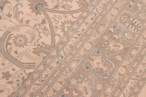 handmade Traditional Kafkaz Beige Green Hand Knotted RECTANGLE 100% WOOL area rug 8x10