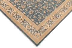 handmade Traditional Kafkaz Gray Tan Hand Knotted RECTANGLE 100% WOOL area rug 8x10