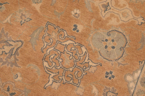 handmade Traditional Kafkaz Lt. Brown Green Hand Knotted RECTANGLE 100% WOOL area rug 8x10