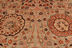 handmade Traditional  Lt. Green Lt. Green Hand Knotted RECTANGLE 100% WOOL area rug 9' x 12'