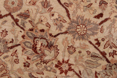 handmade Traditional Kafkaz Gold Lt. Tan Hand Knotted RECTANGLE 100% WOOL area rug 9' x 12'