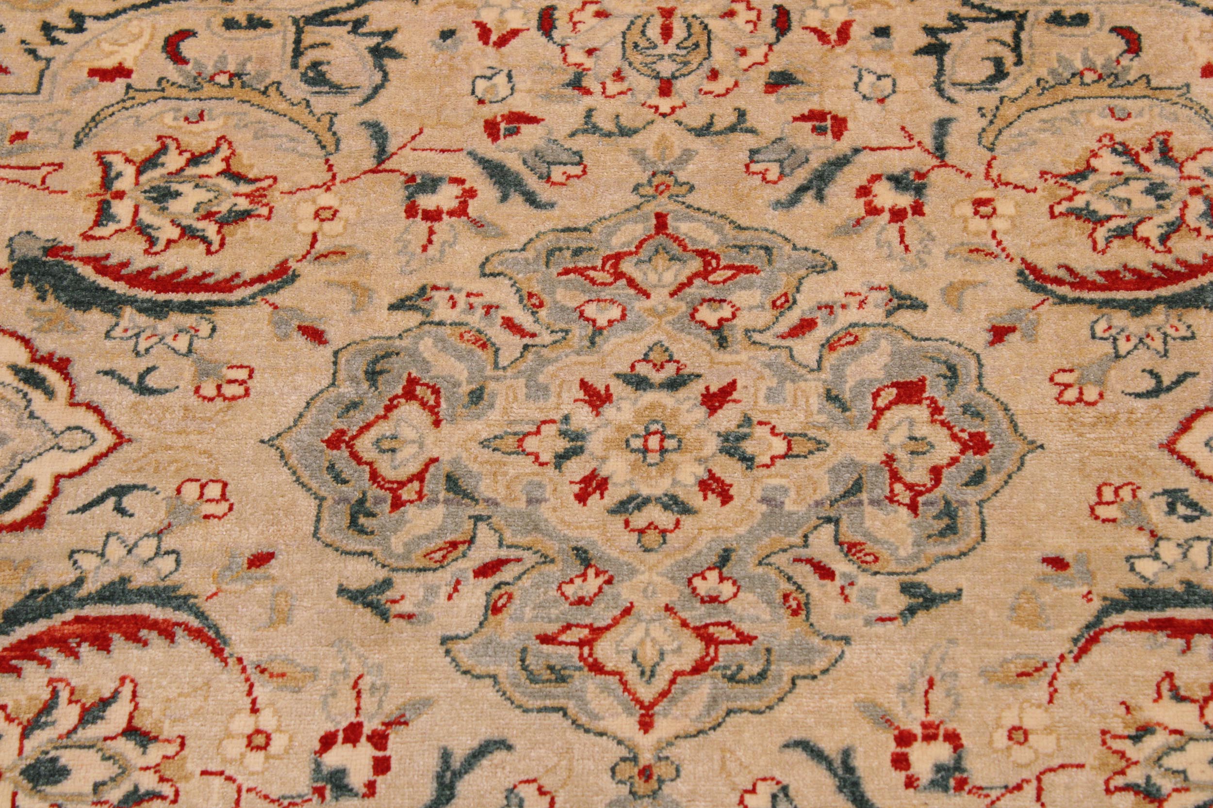 handmade Transitional Design Lt. Gray Lt. Gray Hand Knotted RECTANGLE 100% WOOL area rug 9' x 12'