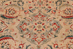 handmade Transitional Design Lt. Gray Lt. Gray Hand Knotted RECTANGLE 100% WOOL area rug 9' x 12'