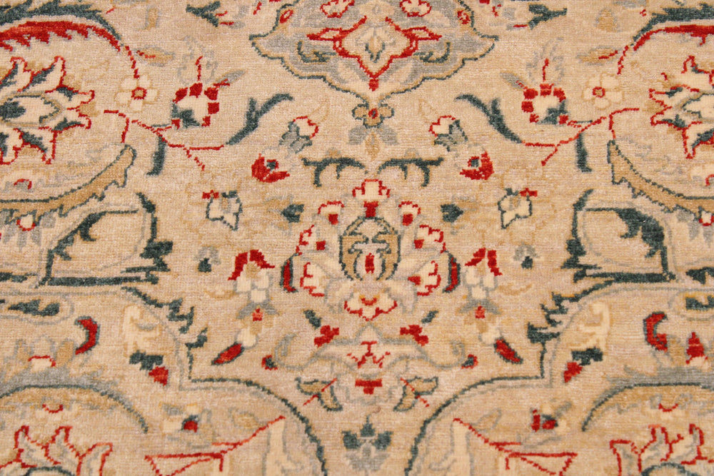 handmade Transitional Design Lt. Gray Lt. Gray Hand Knotted RECTANGLE 100% WOOL area rug 9' x 12'