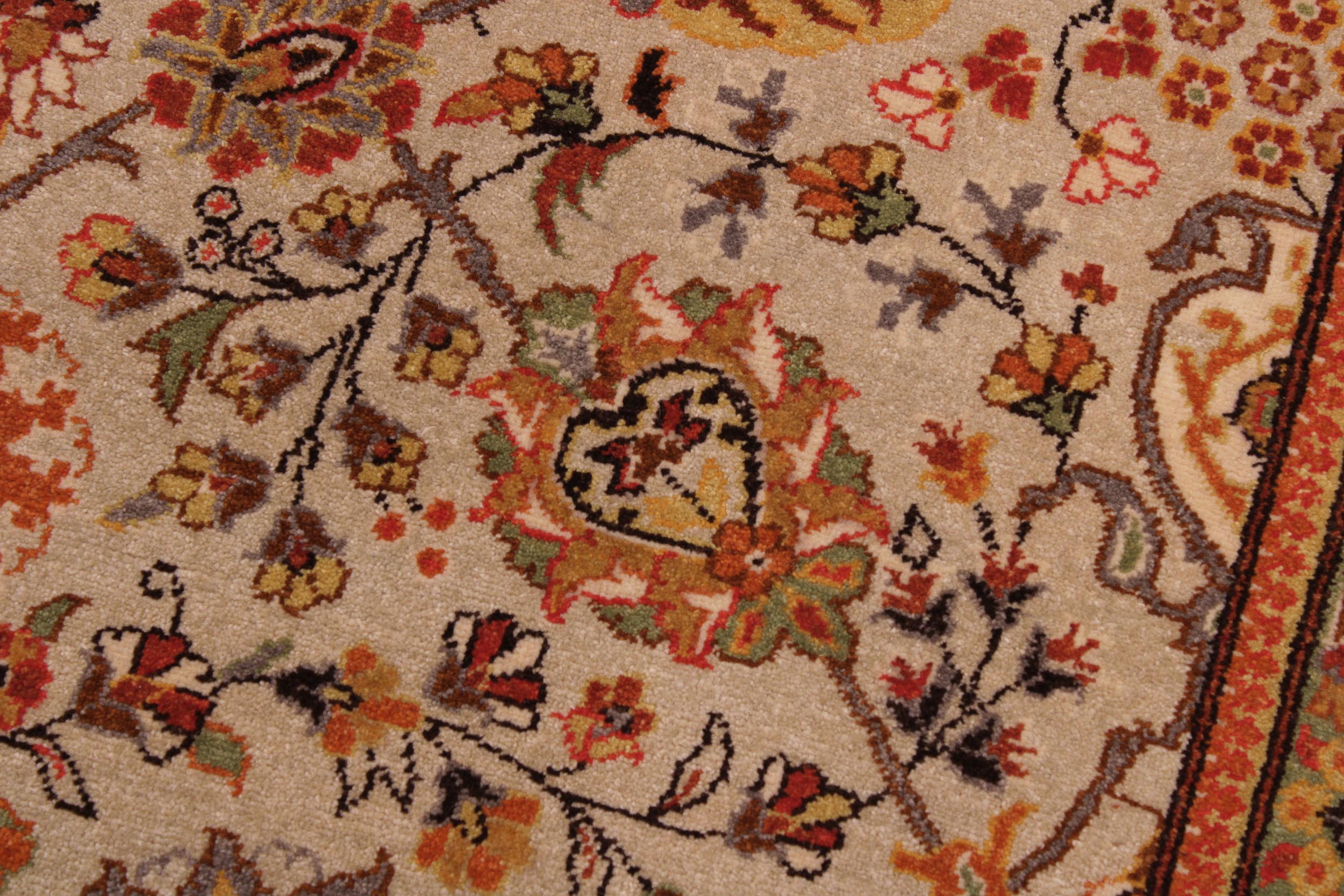 handmade Traditional  Lt. Tan Brown Hand Knotted RECTANGLE 100% WOOL area rug 9' x 12'