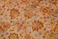 handmade Transitional Design Lt. Gray Gold Hand Knotted RECTANGLE 100% WOOL area rug 9' x 12'