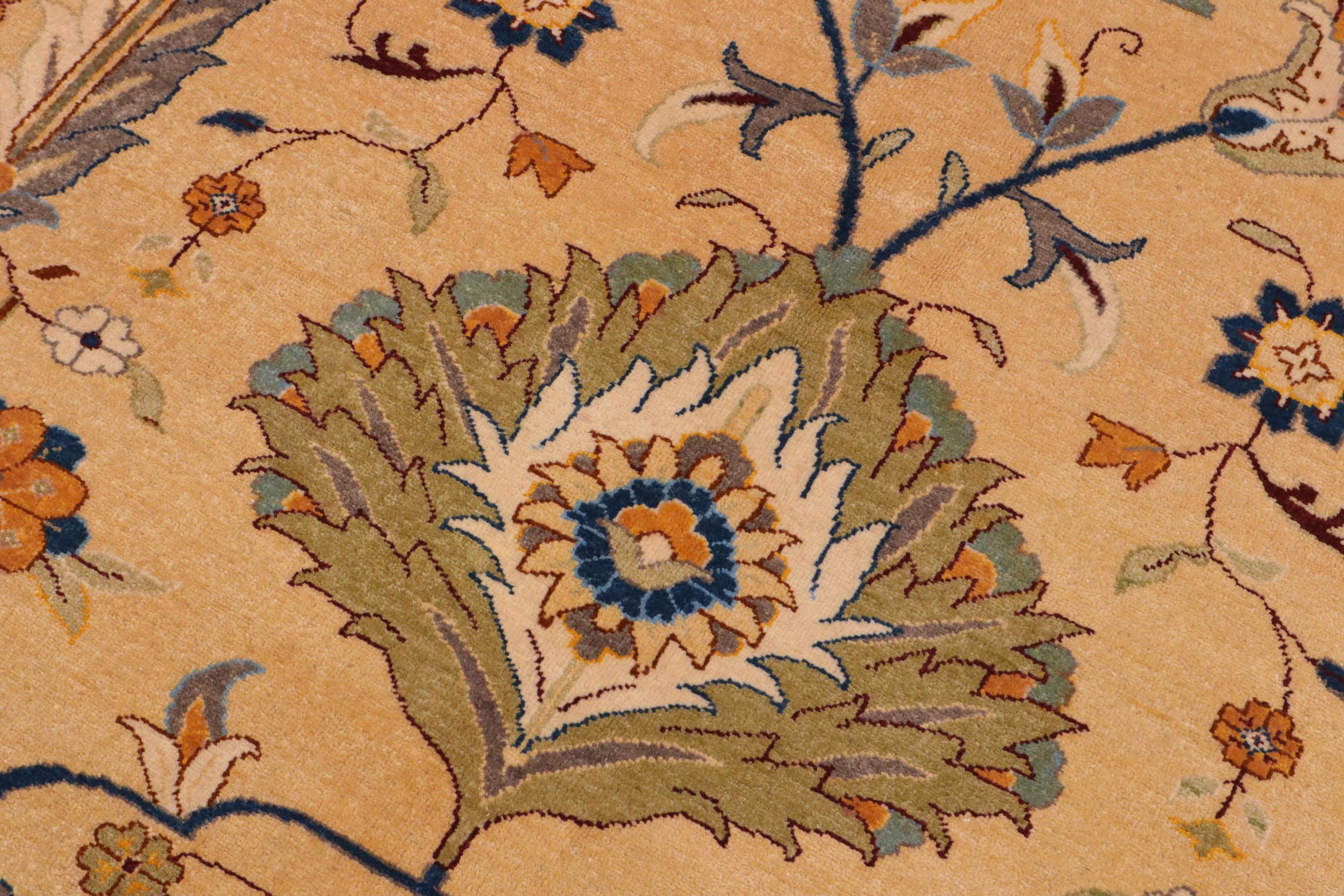 handmade Traditional Kafkaz Beige Wine Red Hand Knotted RECTANGLE 100% WOOL area rug 9x11