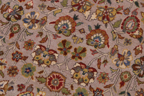 handmade Transitional Design Lt. Tan Lt. Green Hand Knotted RECTANGLE 100% WOOL area rug 9' x 12'