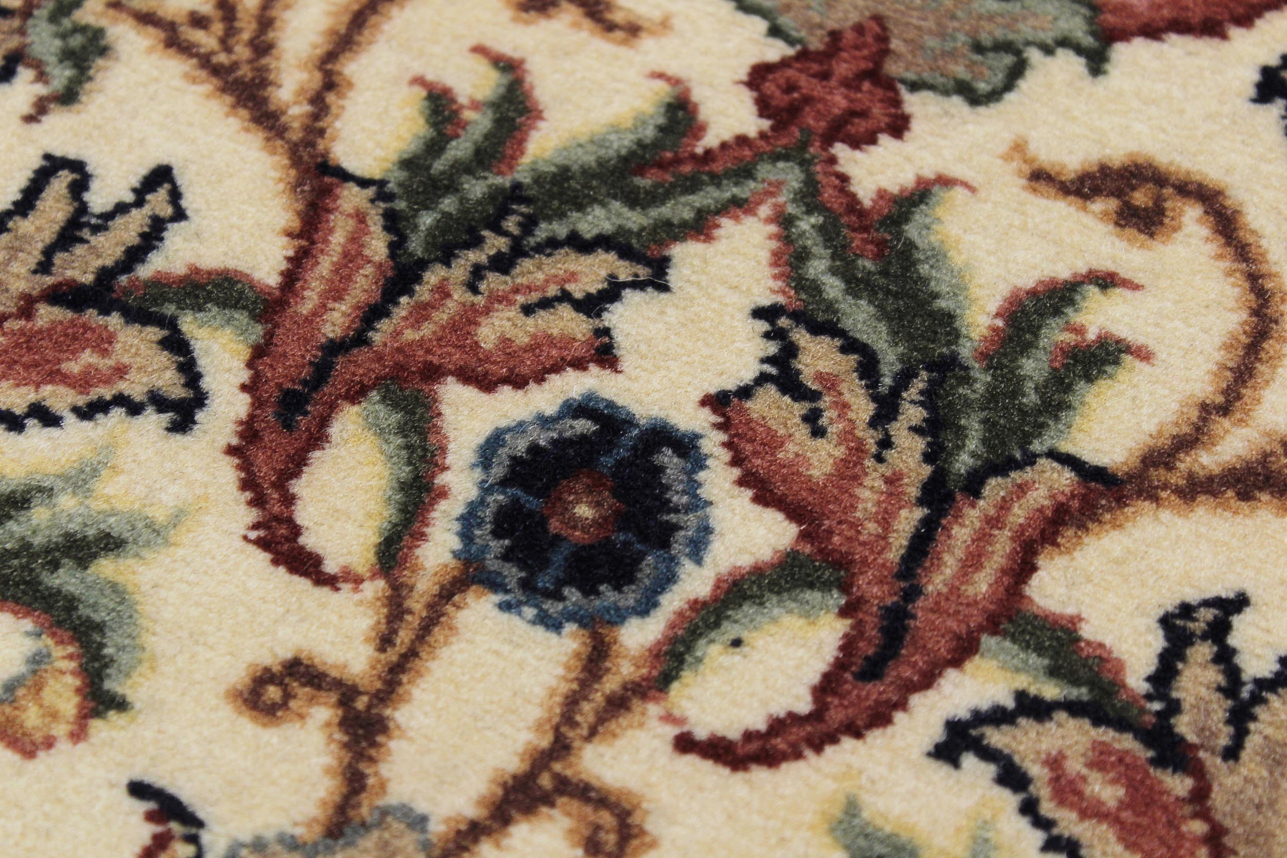 handmade Traditional Hamed Ivory Beige Hand Knotted RUNNER 100% WOOL area rug 3' x 12'