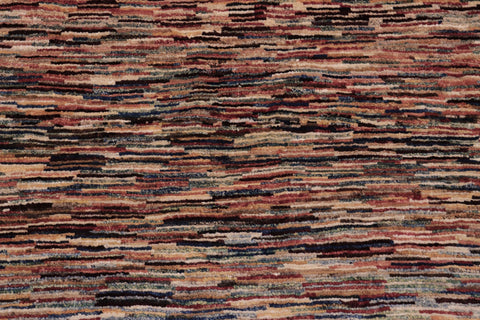 handmade Modern Gabbeh Beige Blue Hand Knotted RECTANGLE 100% WOOL area rug 4' x 5'