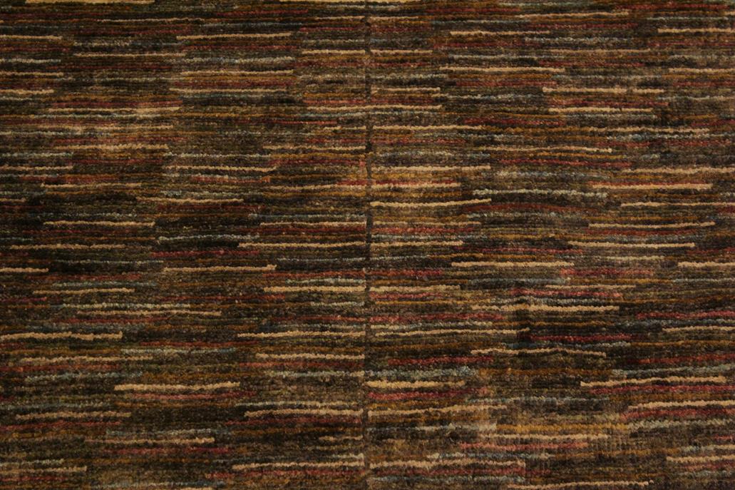 handmade Modern Gabbeh Red Brown Hand Knotted RECTANGLE 100% WOOL area rug 4  x 6 