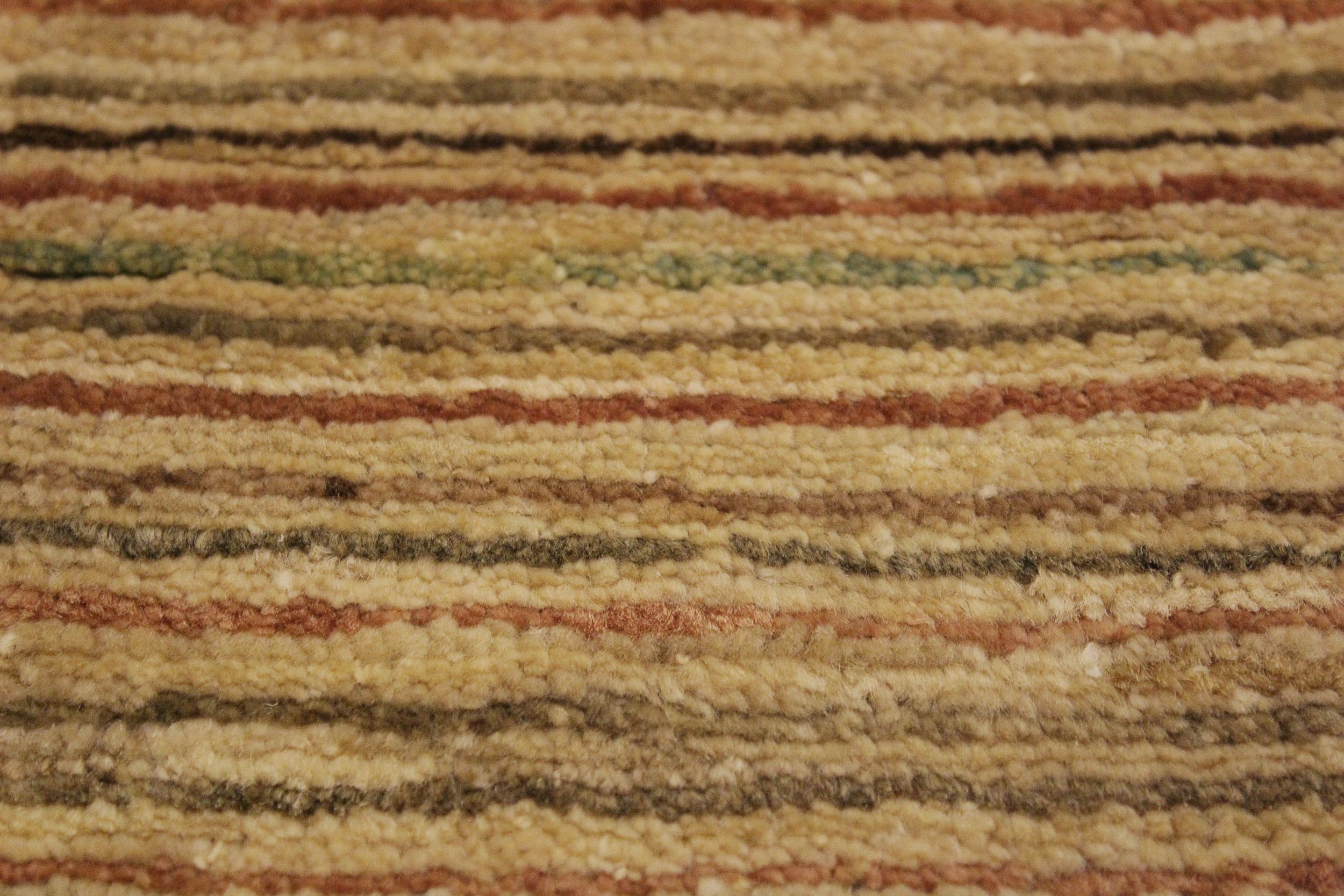 handmade Modern Gabbeh Beige Rust Hand Knotted RECTANGLE 100% WOOL area rug 4' x 6'