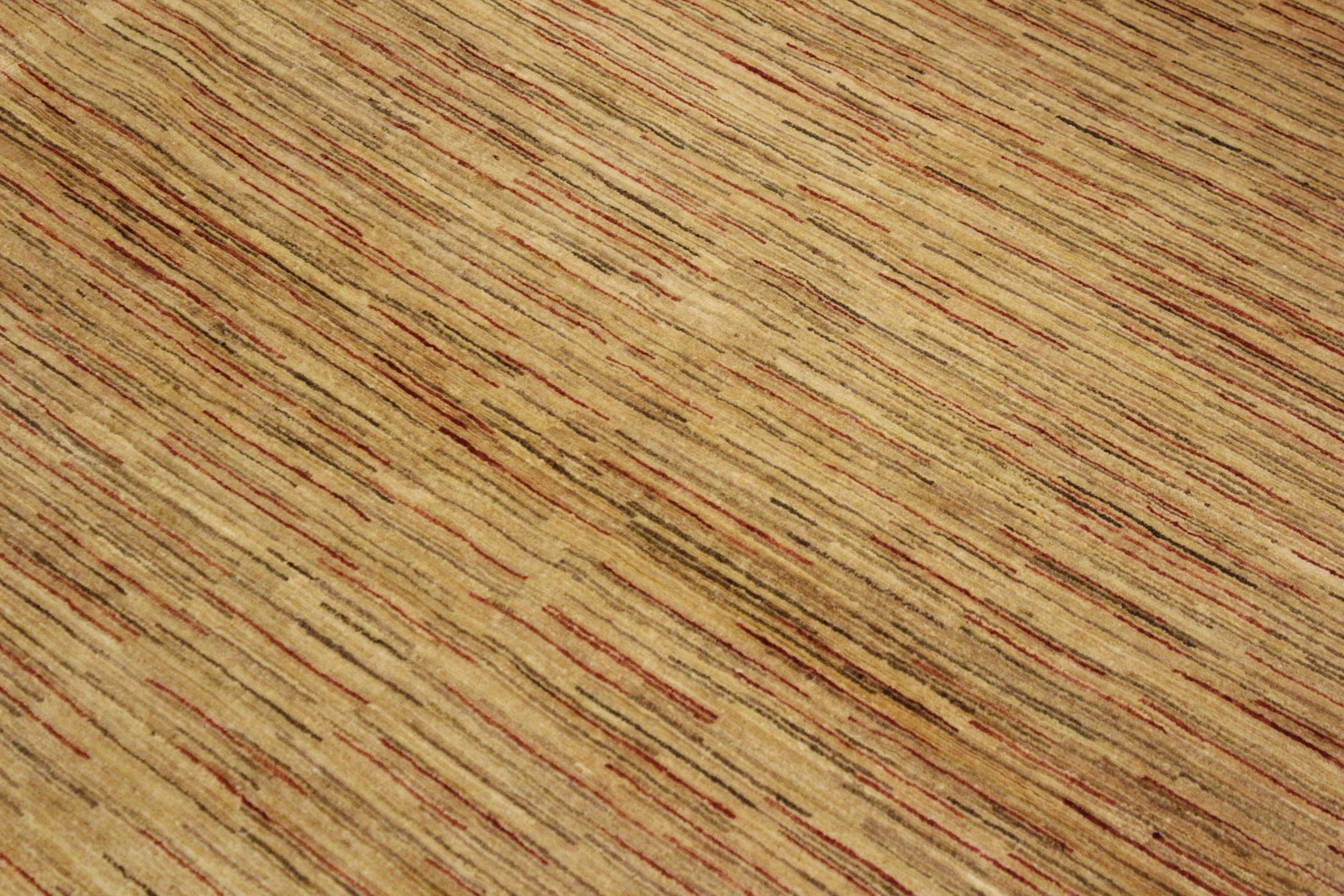 handmade Modern Gabbeh Beige Rust Hand Knotted RECTANGLE 100% WOOL area rug 4' x 6'