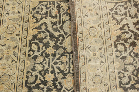 handmade Traditional Kafkaz Charcoal Beige Hand Knotted RECTANGLE 100% WOOL area rug 4x6