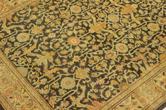 handmade Traditional Kafkaz Charcoal Beige Hand Knotted RECTANGLE 100% WOOL area rug 4x6