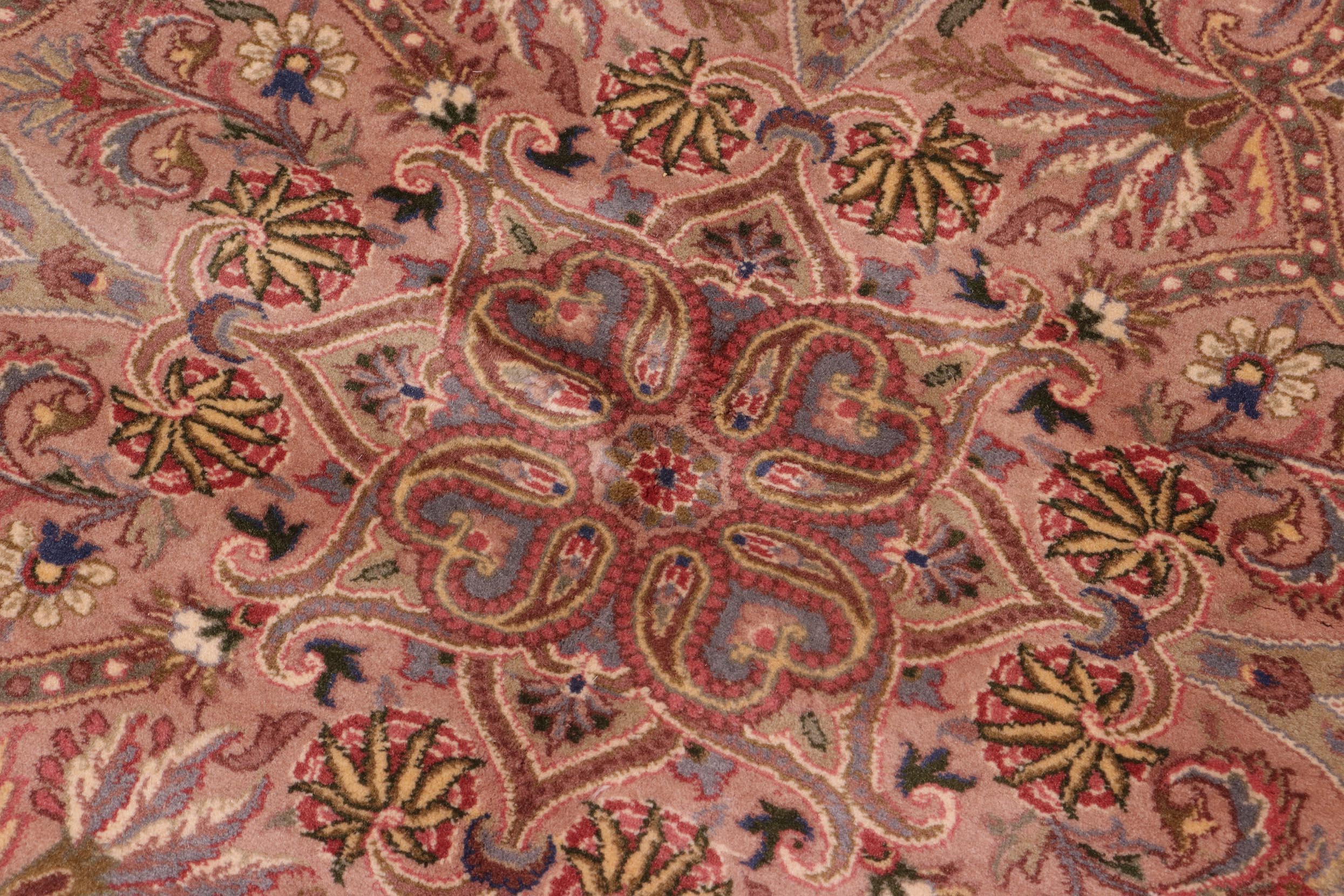 handmade Traditional Razia Lt. Brown Lt. Brown Hand Knotted RECTANGLE 100% WOOL area rug 4x6