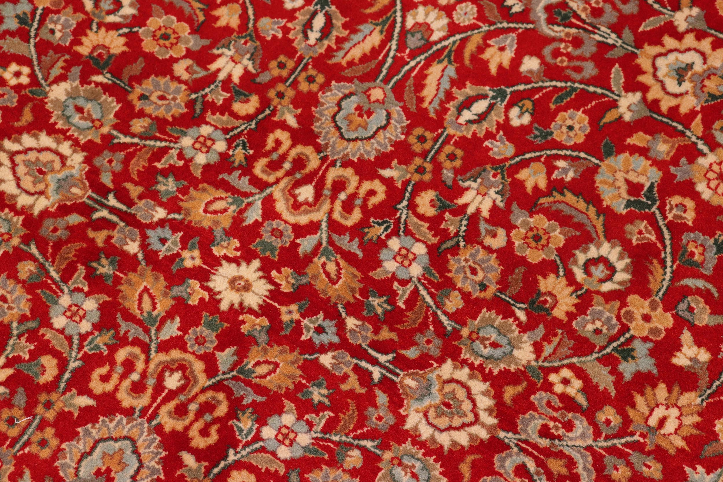 handmade Traditional Regular Red Beige Hand Knotted RECTANGLE 100% WOOL area rug 8x10