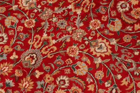 handmade Traditional Regular Red Beige Hand Knotted RECTANGLE 100% WOOL area rug 8x10