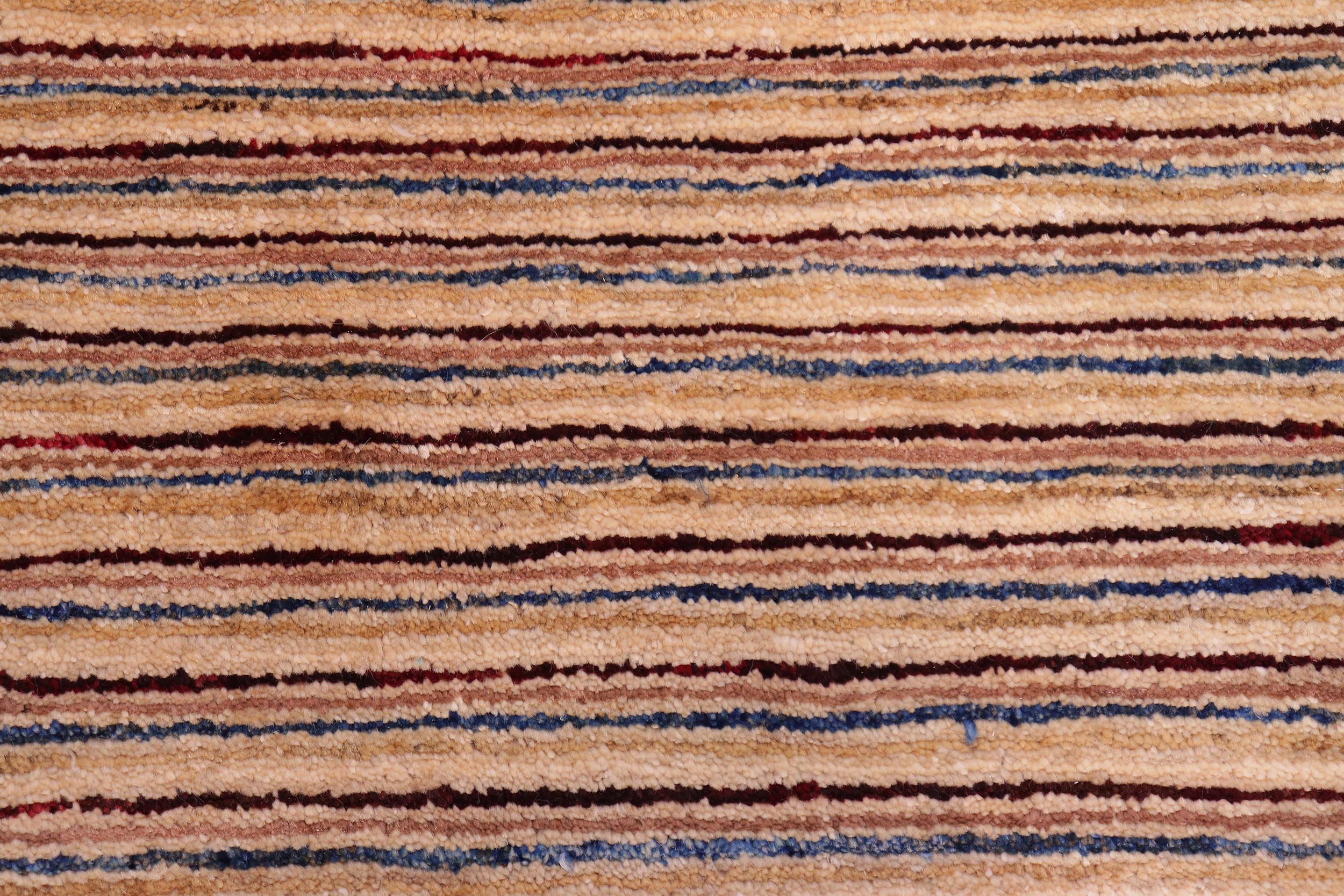 handmade Modern Gabbeh Red Brown Hand Knotted RECTANGLE 100% WOOL area rug 5' x 7'