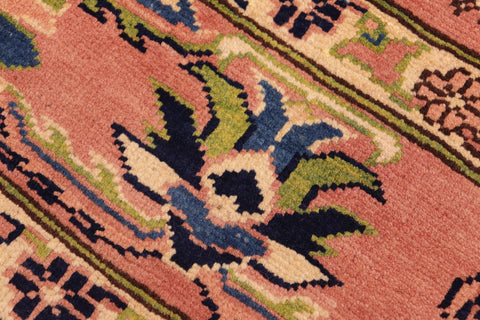 handmade Traditional Kafkaz Rust Rust Hand Knotted RECTANGLE 100% WOOL area rug 5x7