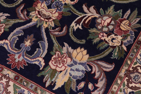 handmade Traditional Anarlaki Blue Beige Hand Knotted RECTANGLE 100% WOOL area rug 3x5