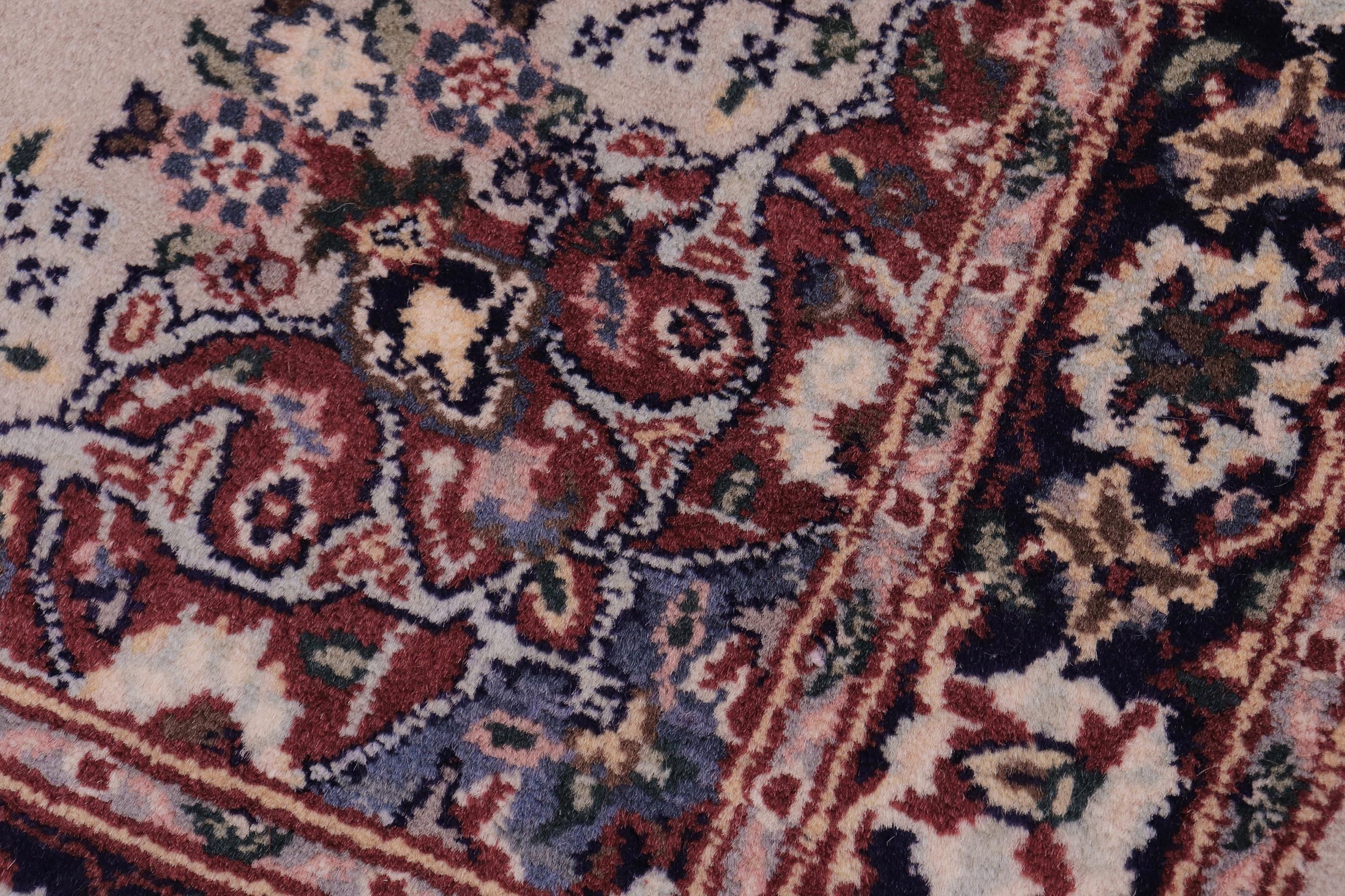 handmade Traditional B/2 Gray Blue Hand Knotted RECTANGLE 100% WOOL area rug 2x3
