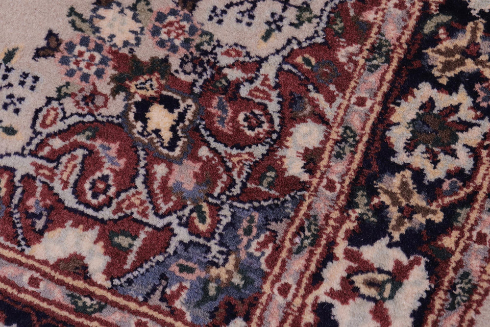 handmade Traditional B/2 Gray Blue Hand Knotted RECTANGLE 100% WOOL area rug 2x3