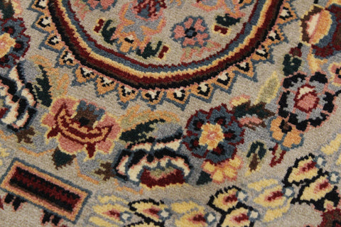 handmade Traditional B/2 Taupe Yellow Hand Knotted RECTANGLE 100% WOOL area rug 2x3
