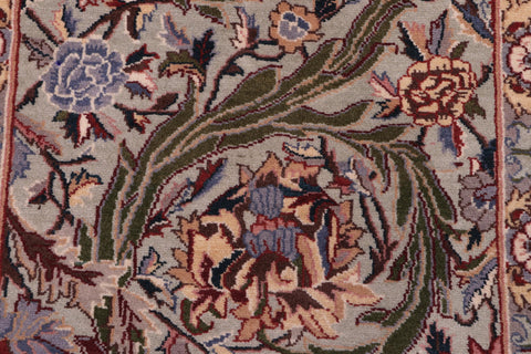 handmade Transitional Marry Gold Lt. Green Lt. Green Hand Knotted RECTANGLE 100% WOOL area rug 2x4