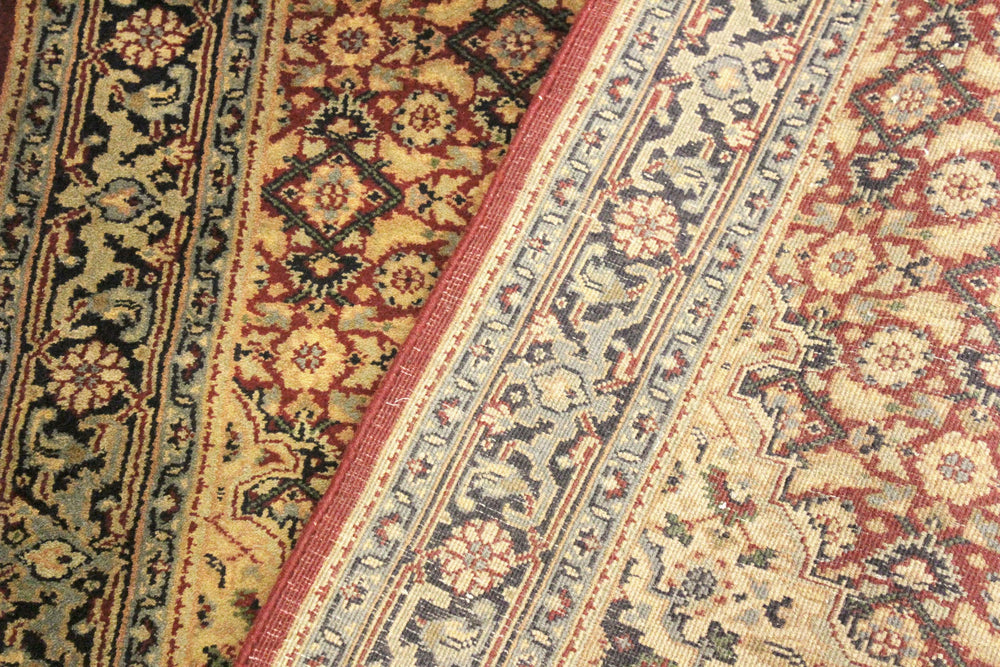 handmade Traditional Kafkaz Red Blue Hand Knotted RECTANGLE 100% WOOL area rug 4' x 6'
