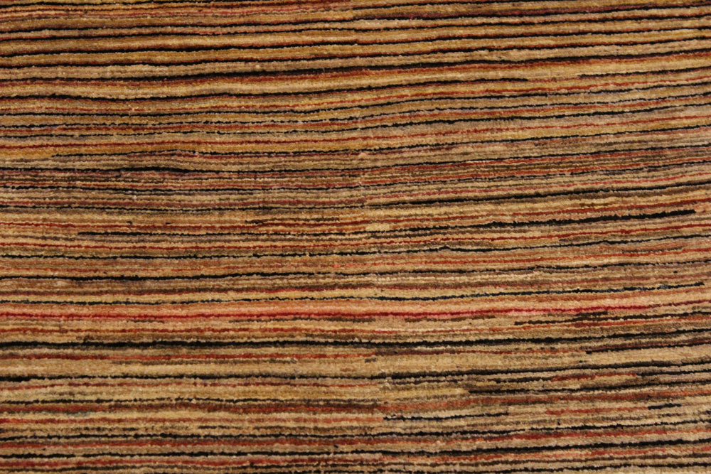 handmade Modern Gabbeh Beige Brown Hand Knotted RECTANGLE 100% WOOL area rug 3' x 5'