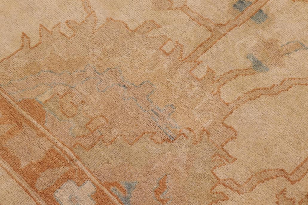 handmade Traditional Kafkaz Tan Rust Hand Knotted RECTANGLE 100% WOOL area rug 13 x 18