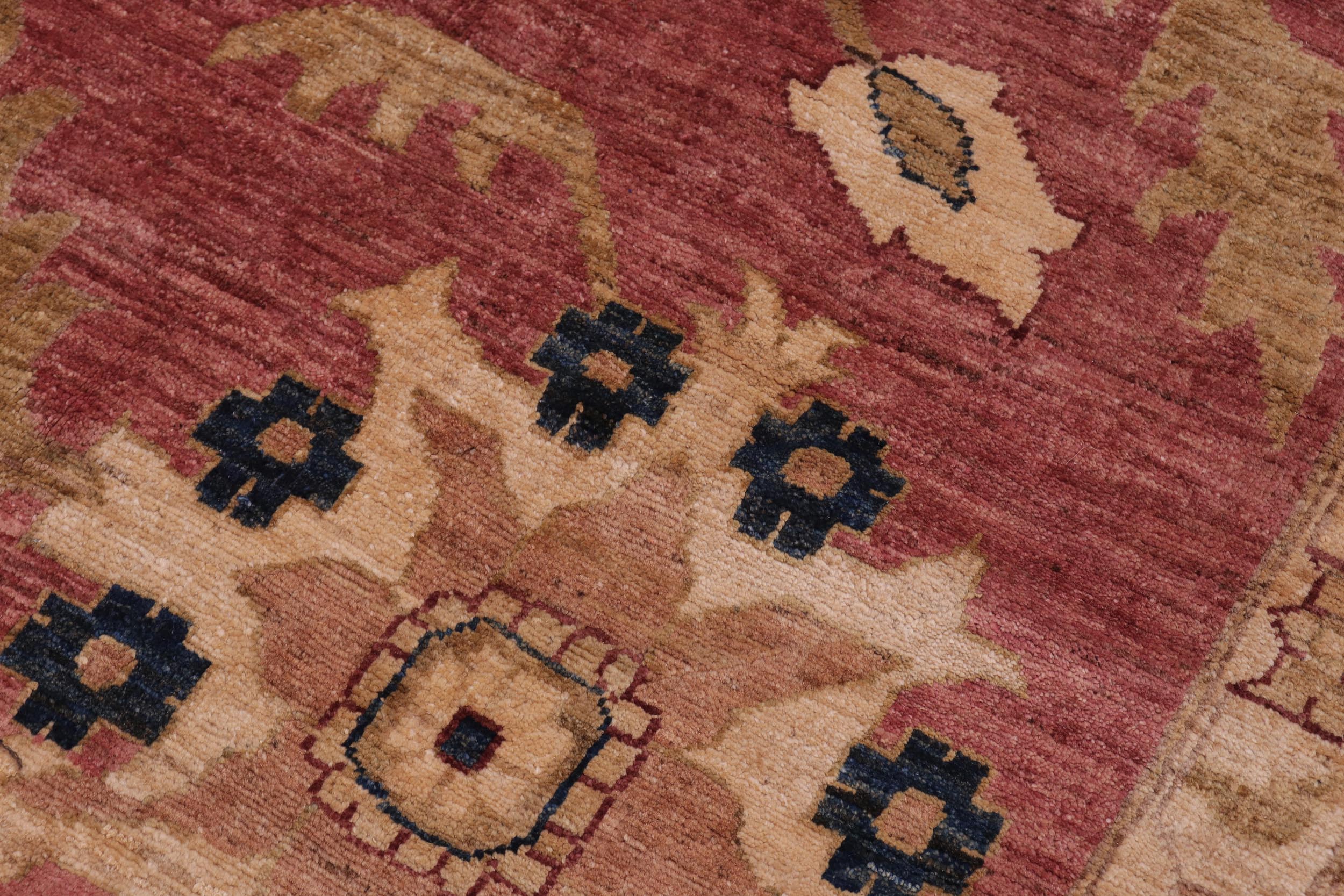 handmade Traditional Kafkaz Rust Olive Green Hand Knotted RECTANGLE 100% WOOL area rug 12x18