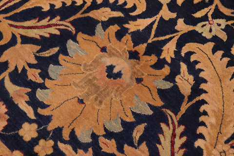 handmade Traditional Sultanabad Blue Red Hand Knotted RECTANGLE 100% WOOL area rug 10x14