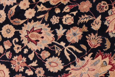 handmade Transitional Anmol Agra Blue Red Hand Knotted RECTANGLE 100% WOOL area rug 10x14