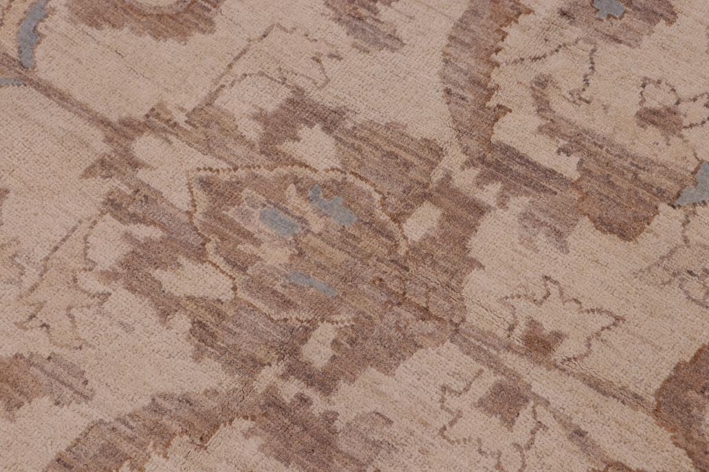 handmade Traditional Kafkaz Ivory Ivory Hand Knotted RECTANGLE 100% WOOL area rug 12 x 18