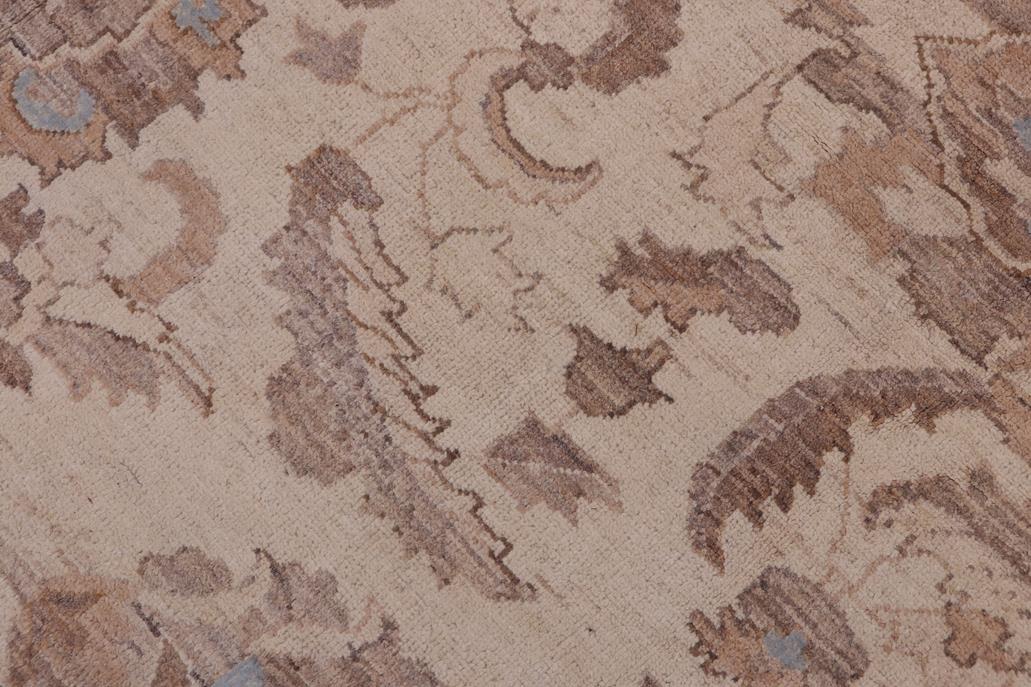 handmade Traditional Kafkaz Ivory Ivory Hand Knotted RECTANGLE 100% WOOL area rug 12 x 18