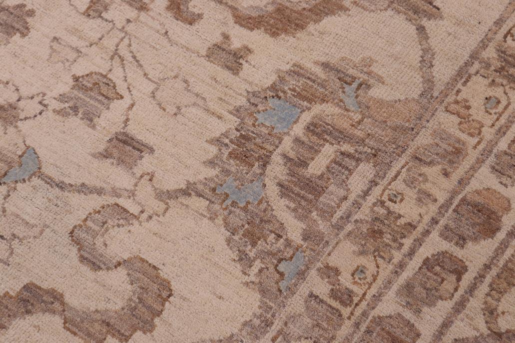 handmade Traditional Kafkaz Ivory Ivory Hand Knotted RECTANGLE 100% WOOL area rug 12 x 18