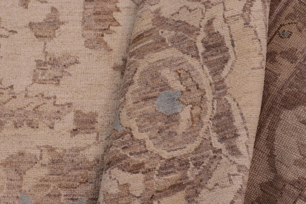 handmade Traditional Kafkaz Ivory Ivory Hand Knotted RECTANGLE 100% WOOL area rug 12 x 18