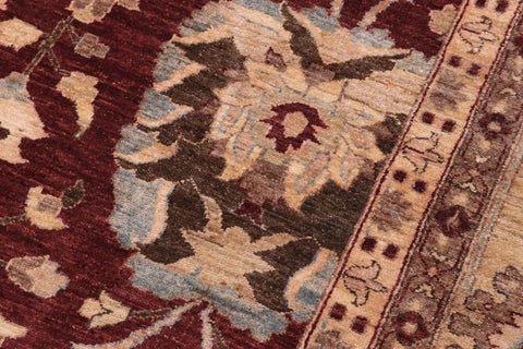 handmade Traditional Kafkaz Red Lt. Green Hand Knotted RECTANGLE 100% WOOL area rug 12x15